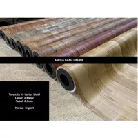 Karpet Lantai/ Karpet Vinyl Korea Import lebar 2 m/ Taplak meja