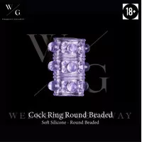 Cock Sleeve Bead Round - Ring Duri Silikon