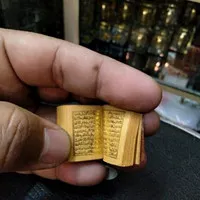 Kitab Stambul Al Quran 30 Juz Mini Tinta Emas Asli Kuno
