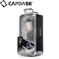 CAPDASE Car Charger Dual USB 2.4Amp Revo K2 Titanium