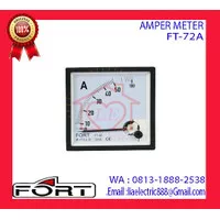 Ampere meter FORT / FT-72A / 0 - 50A/100A / VIA CT /5A CLASS 1.5