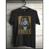 Kaos Kurt Cobain Baju Band / Murah, Distro Kemeja,Musik Nirvana