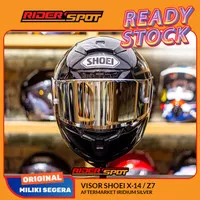 Kaca Helm Shoei Iridium Silver Visor Aftermarket