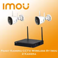 Paket Kamera CCTV Wireless Kamera IP Imou 2 Kamera Outdoor