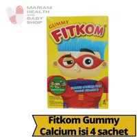 Fitkom Gummy Calcium isi 4 sachet