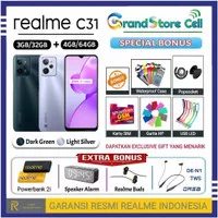 REALME C31 RAM 3/32 GB | REALME C 31 RAM 4/64 GB GARANSI RESMI REALME