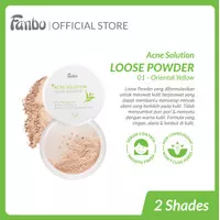 Fanbo Acne Solution Loose Powder 01 Oriental Yellow