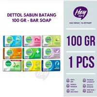 DETTOL BAR SOAP SABUN BATANG DETOL ORIGINAL 100 105 GR 100GR BESAR