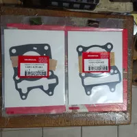 paking gasket packing het head blok block seher piston vario 125 asli