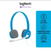 Logitech H150 Headset Stereo With Mic Headphone Original Garansi Resmi