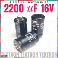 Siemens Matsushita 2200uF 16V Elko Elco For Professional SMPS Audio SM