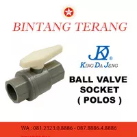 Ballvalve 1" / Stop kran pvc 1" KDJ / Ball valve KDJ
