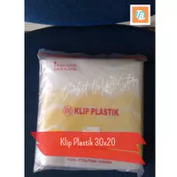 Plastik Klip 30 x 20 / Klip Plastik 30cm (100 pcs)