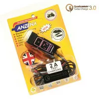 Anzena Charger Hp 2A 3.0 Amper fast charging Waterproof