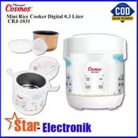 COSMOS CRJ-1031 -Rice Cooker Digital Mini - 0,3 Liter