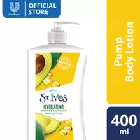St. Ives Body Lotion HYDRATING Vitamin E & Avocado 400ml