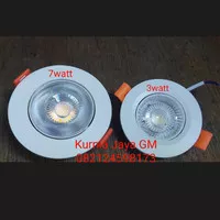 Lampu Downlight Spotlight LED 7watt 220Volt Sorot 7w 3w Downlight COB