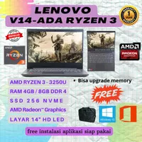 LENOVO V14-ADA AMD RYZEN 3-3250U RAM 4GB SSD 256 NVME + 1 SLOT HDD