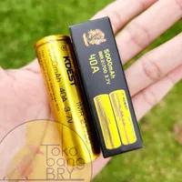 Authentic KDEST 5000mAh 40A 21700 - Battery - Baterai - Batre