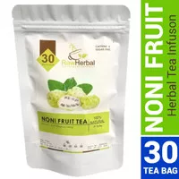 Noni Fruit Tea : Teh Buah Mengkudu / Teh Celup Mengkudu Isi 30 Tea Bag