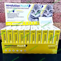 Obat Kutu Kucing Revolution Cat Plus 2.8-5.5 lbs/ earmites