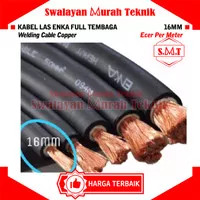 Enka Kabel Las 16MM Ecer Per Meter Full Tembaga Welding Cable Copper