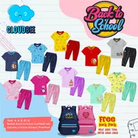 Setelan anak unisex Cloud bee free tas