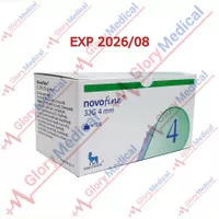 Jarum Insulin Pen Needles NOVOFine 32 G - 4mm Pengganti NovoTwist