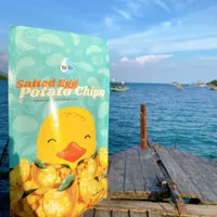 TELO Salted Egg Potato Chips - Keripik Kentang Telur Asin - Pouch