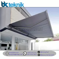 Awning Canopy Gulung Lipat Bergaransi BSD Tangerang Jabodetabek