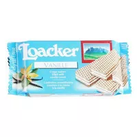 LOACKER Wafer Vanilla BPOM Import Vanila Vanille Locker Loaker