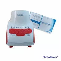 Mesin Blender Philips HR 2115/Merah - ORI ( Hanya Mesin Saja )