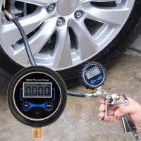 Digital tire pressure gauge car bike motorcycle tyre tester air PSI