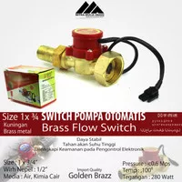 FLOW SWITCH 1 X 3/4 INCH ISCO - WATER FLOW SWITCH - OTOMATIS POMPA AIR