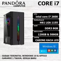 CPU Komputer PC | Core i7 | Ram 8GB