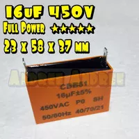 Capasitor Kapasitor Genset Segi Full Power 16uF 450V 16 uF 450 V
