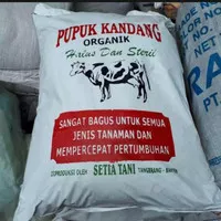 Pupuk Kandang Sapi Organik Halus dan Steril Mempercepat Pertumbuhan