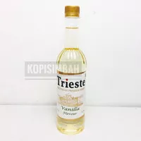 Trieste syrup rasa VANILLA Minuman Sirup Kopi Premium Italia