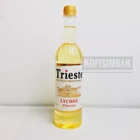 Trieste syrup rasa LYCHEE Minuman Sirup Kopi Premium Italia