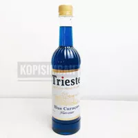 Trieste syrup rasa Blue Curacao / Blue Citrus Sirup Kopi Premium