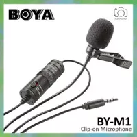 BOYA BY-M1 Clip-on Microphone for Camera Smartphone Camcorder