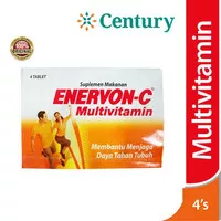 Enervon C Tablet Strip / vitamin c / suplemen / daya tahan