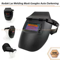 Topeng Kacamata Las Otomoatis Kedok Topeng Helm Las Welding Auto Dark