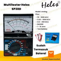 Avometer Heles SP38D Multitester Analog SP-38 D Multimeter SP38 D