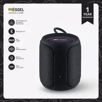 Eggel Terra 3 Mini 360 Waterproof Bluetooth Speaker with LED Lights