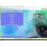 Toyota EPC (Electronic Part Catalog) Update 2022-01