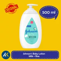 JOHNSONS Baby Lotion Milk Rice 500ml Johnsons Lotion Milk Rice 500 ml