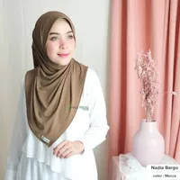 Nadia Bergo Size S - Alya hijab by Naja - Bergo Jersey Viral Anti