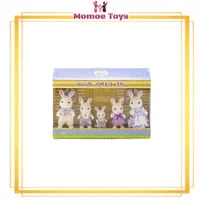 Sylvanian Families Lavender Rabbit Family Original Epoch Japan