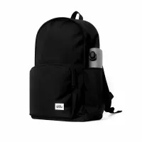 Open Ending Tas Ransel Daily Backpack with 2 Pockets [Bp.06] - BLACK